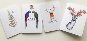 Selection Pack  of 12 Assorted Christmas Cards